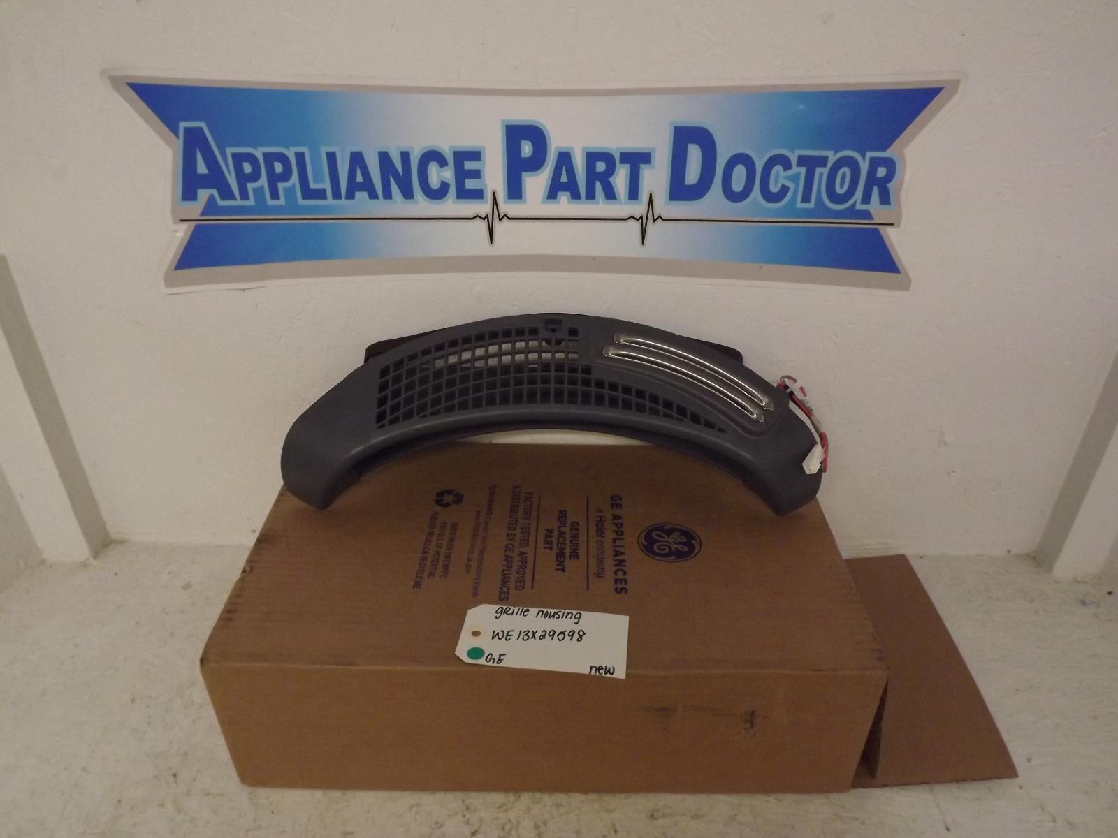 GE Dryer WE13X29598 Grille Housing New GE Dryer WE13X29598 Grille Housing New